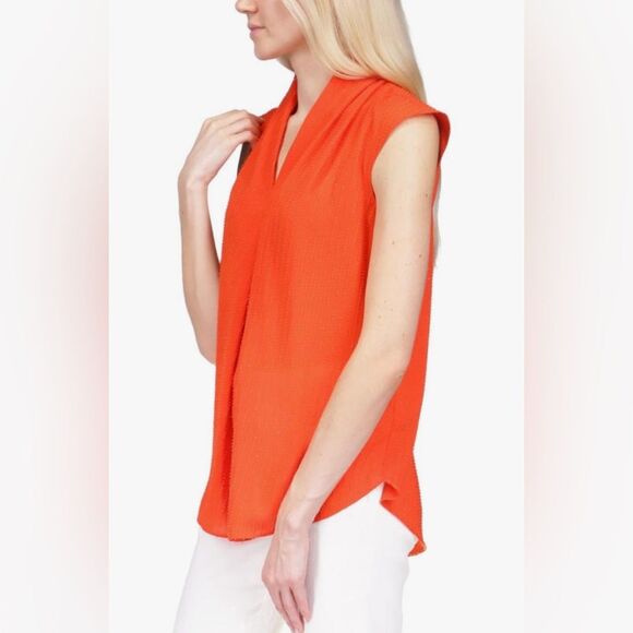 MICHAEL Michael Kors Sleeveless Blouse - Picture 2 of 5